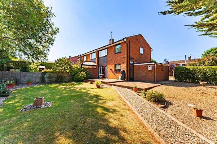 3 Bedroom Semi-Detached House For Sale In Hillside, Barnham Broom, NR9