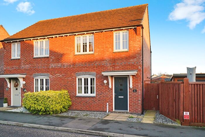 3 Bedroom Semi Detached House For Sale In Coronet Drive, Ibstock, Leicestershire, LE67