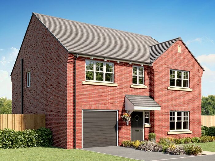 4 Bedroom Detached House For Sale In "The Hollicombe" At Faldo Drive, Ashington, NE63