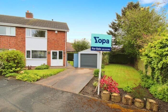 3 Bedroom Semi-Detached House For Sale In St. Matthews Close, Cherry Willingham, LN3