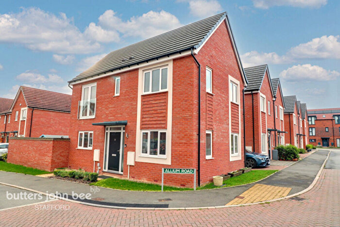 3 Bedroom Detached House For Sale In Allium Road, Stafford, ST17