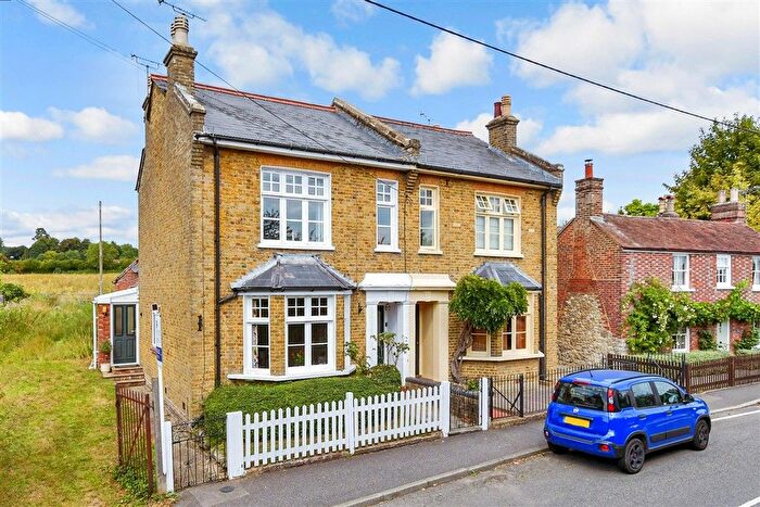 3 Bedroom Semi-detached House For Sale In The Street, Mereworth, Maidstone, Kent, ME18