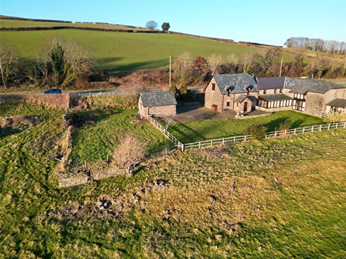 3 Bedroom Semi-Detached House For Sale In Llanfaes, Brecon, Powys, LD3