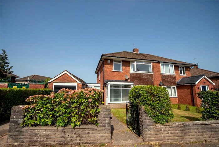 3 Bedroom Semi-Detached House To Rent In Gwernrhuddi Road, Cyncoed, Cardiff, CF23