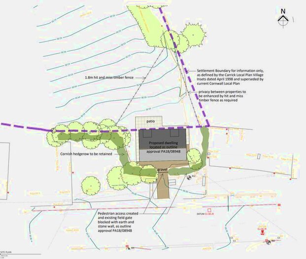 3 Bedroom Land For Sale In Fore Street, Probus, Truro, TR2