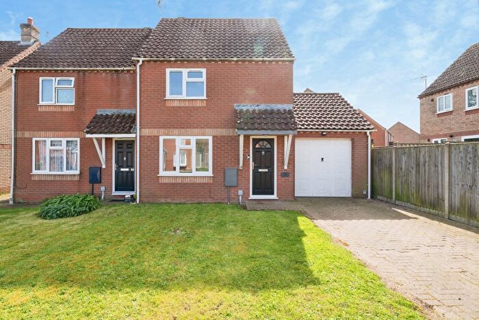 2 Bedroom End Terrace House For Sale In Blenheim Way, Watton, Thetford, Norfolk, IP25