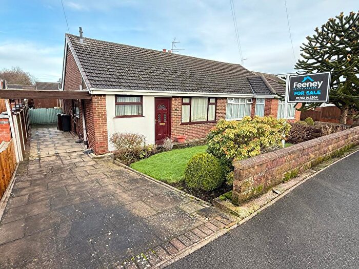 2 Bedroom Semi-Detached Bungalow For Sale In Moss Park Avenue, Werrington, Stoke On Trent, Staffordshire, ST9