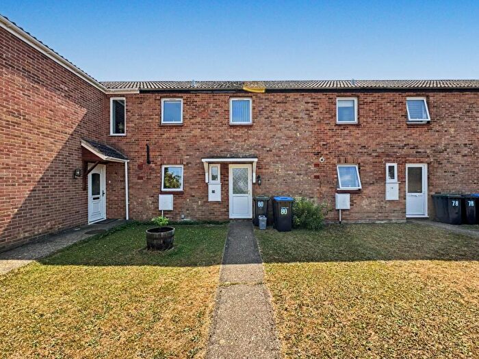 3 Bedroom Terraced House For Sale In Lindsey Way, Stowmarket, IP14