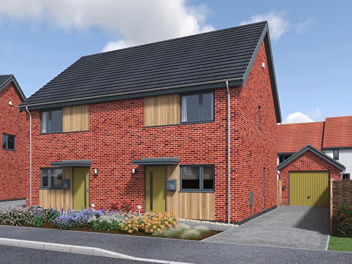 2 Bedroom Semi-Detached House For Sale In Taursham Park, Taverham, Norwich, NR8