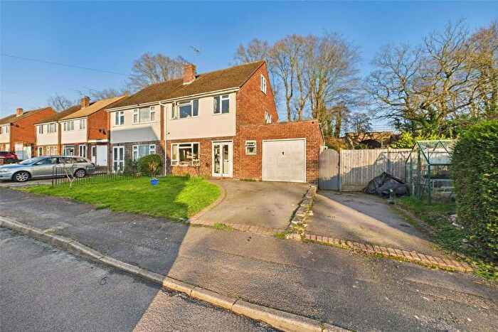 4 Bedroom Semi Detached House For Sale In Drake Avenue, Mytchett, Camberley, Surrey, GU16