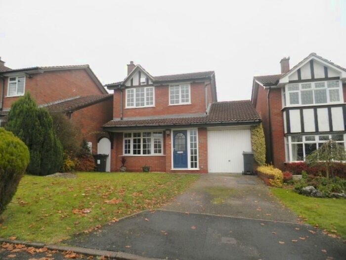 3 Bedroom Detached House To Rent In Vaughan Close, Four Oaks, Sutton Coldfield, B74