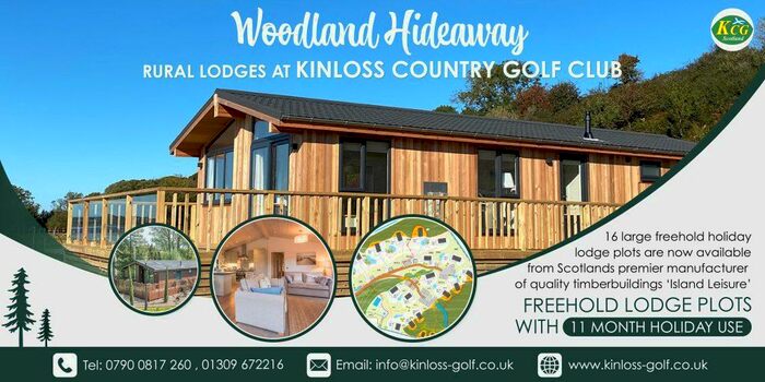 Land For Sale In Woodland Hideaway, Rural Lodges At Kinloss Country Golf Club, Kinloss, IV36
