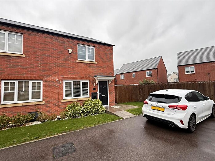 2 Bedroom Semi-Detached House For Sale In Harrier Way, Branston, Burton-On-Trent, DE14