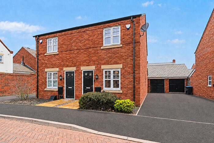 2 Bedroom Semi-Detached House For Sale In Caradon Way, Houlton, Rugby, CV23