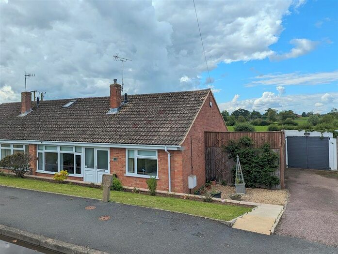 2 Bedroom Semi-Detached Bungalow For Sale In Rectory Road, Upton Upon Severn, Worcester, WR8