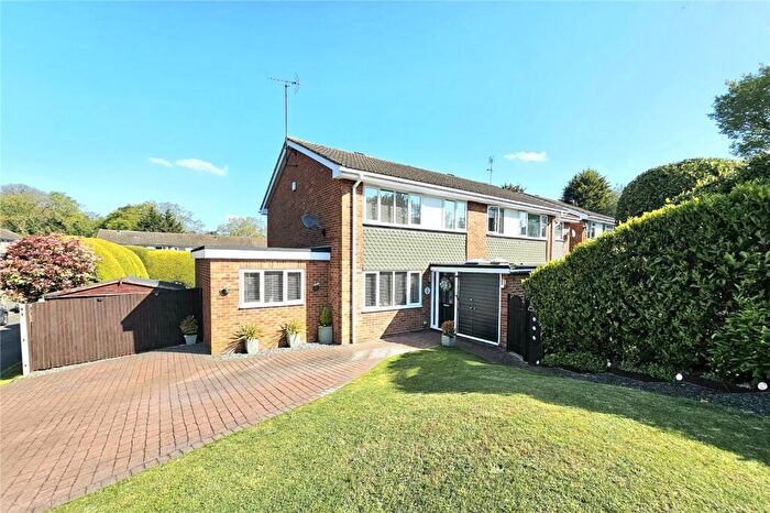 3 Bedroom Semi Detached House For Sale In Wey Close, Camberley, Surrey, GU15
