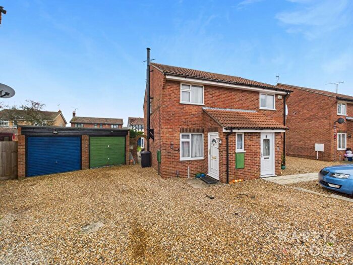 2 Bedroom Semi Detached House For Sale In Furrow Close, Stanway, Colchester, Essex, CO3