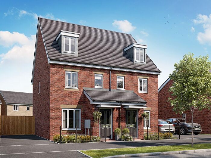 3 Bedroom Semi Detached House For Sale In "The Saunton" At Gemini Drive, Off Bath Road, Warminster, BA12