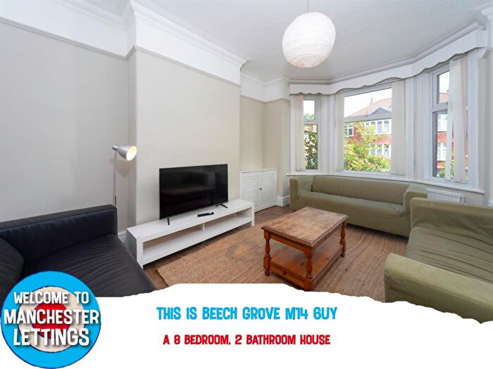 8 Bedroom House To Rent In Beech Grove Manchester, M14