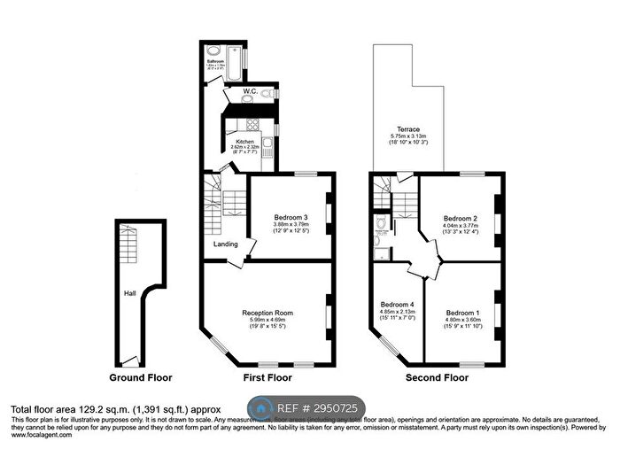 4 Bedroom Flat To Rent In Westcombe Hill, London, SE3