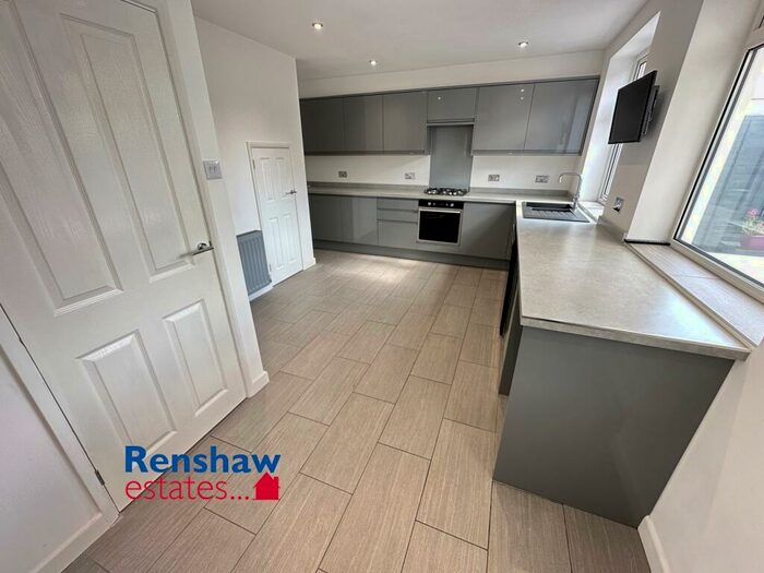 2 Bedroom End Of Terrace House To Rent In Goodwood Crescent, Kirk Hallam, Derbyshire, DE7