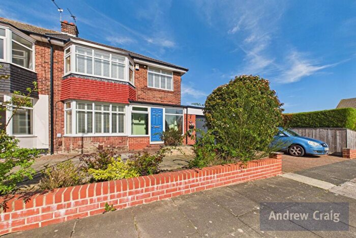 3 Bedroom Semi-Detached House For Sale In Hardwick Place, Gosforth, NE3