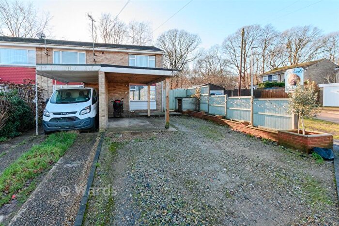 2 Bedroom End Of Terrace House For Sale In Trelawn Crescent, Lords Wood, Chatham, Kent, ME5