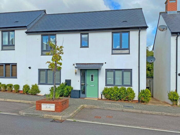 3 Bedroom Semi-Detached House To Rent In Milbury Farm Meadow, Exminster, Exeter, Devon, EX6