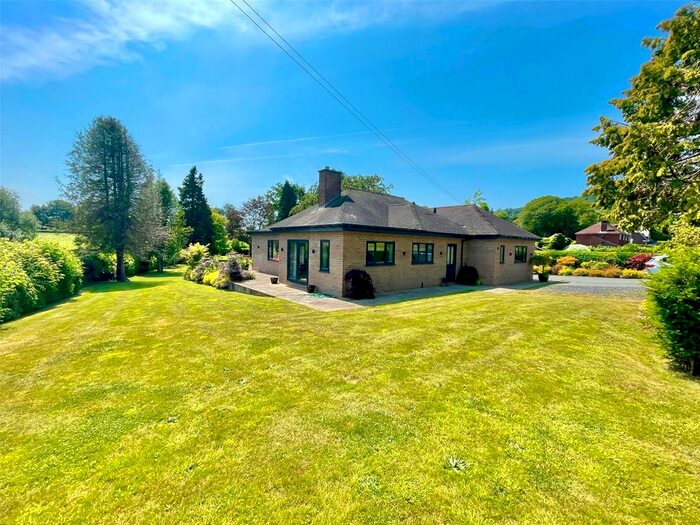 3 Bedroom Bungalow For Sale In Chirbury Road, Montgomery, Powys, SY15