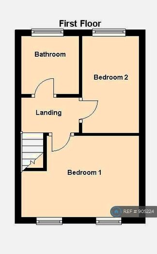 2 Bedroom Terraced House To Rent In Sudgrove Park, Abbeymead, Gloucester, GL4