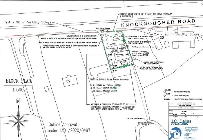 Development Lands For Sale In Site Adj, Knocknougher Road, Coleraine, BT51