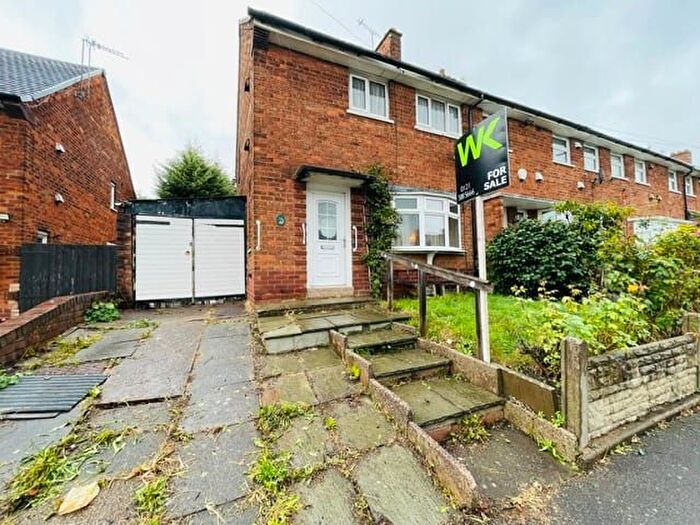 2 Bedroom End Of Terrace House For Sale In Brockhurst Crescent, Walsall, WS5
