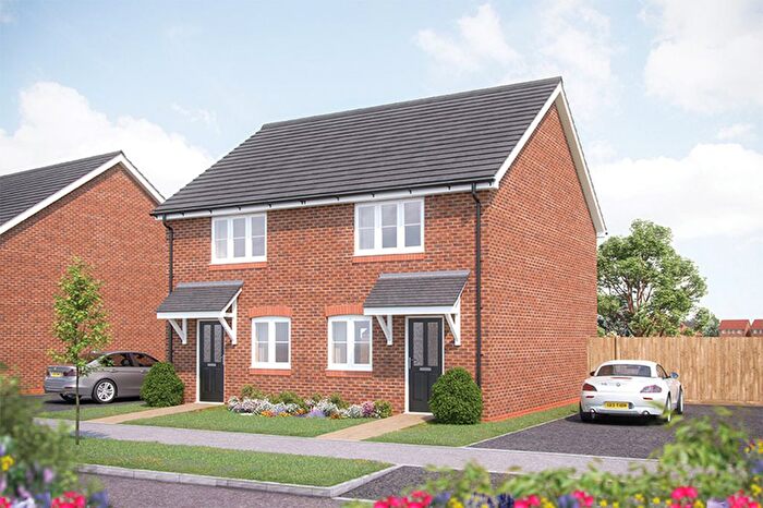 2 Bedroom Semi Detached House For Sale In "The Hardwick" At Stansfield Grove, Kenilworth, CV8