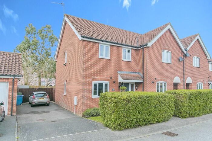 2 Bedroom End Of Terrace House For Sale In Mill Lane, Elmsett, Ipswich, Suffolk, IP7