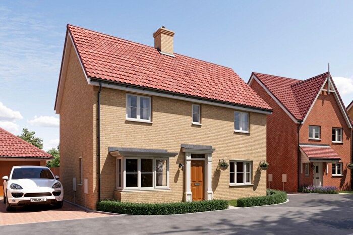 4 Bedroom Detached House For Sale In "The Wren" At Barker Close, Bishop's Stortford, CM23