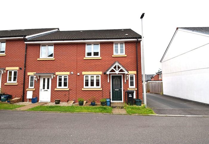 3 Bedroom Terraced House To Rent In Webbers Way, Tiverton, Devon, EX16