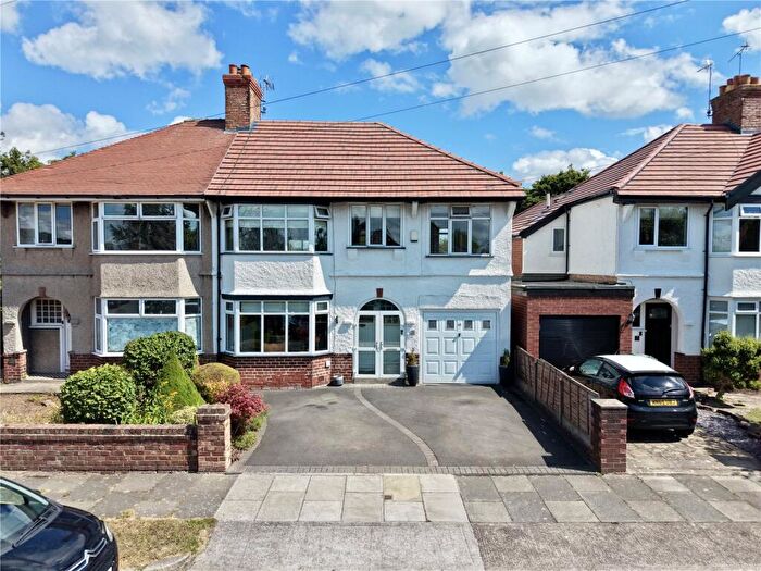 4 Bedroom Semi-Detached House For Sale In Oxford Drive, Thornton Hough, Wirral, CH63
