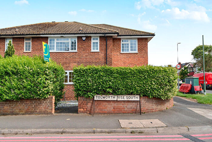 4 Bedroom Semi-Detached House For Sale In Tolworth Rise South, Surbiton, KT5