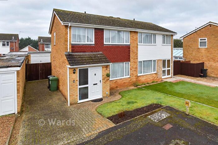 3 Bedroom Semi Detached House For Sale In Braddick Close, Loose, Maidstone, Kent, ME15