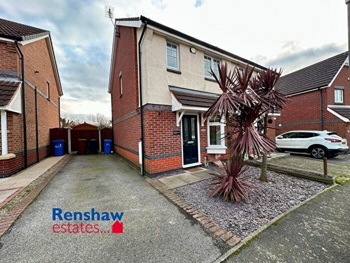 2 Bedroom Semi-Detached House To Rent In Harrow Drive, Ilkeston, Derbyshire, DE7