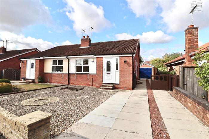 2 Bedroom Semi-Detached Bungalow For Sale In Wharton Road, Stamford Bridge, YO41