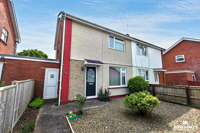 2 Bedroom Semi-Detached House For Sale In Montgomery Close, Monkton, Pembroke, SA71