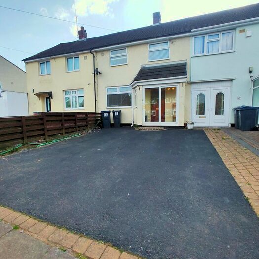 2 Bedroom Terraced House To Rent In Trimpley Road, Bartley Green, Birmingham, B32