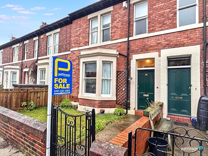 3 Bedroom Terraced House For Sale In Bath Terrace, Gosforth, Newcastle Upon Tyne, NE3