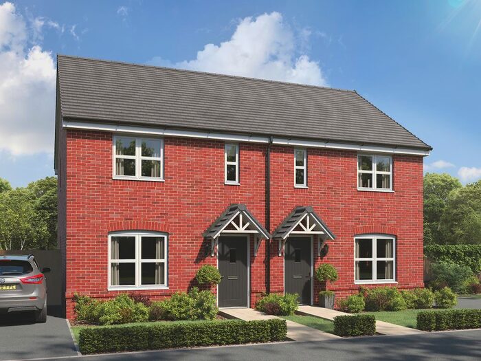 3 Bedroom Semi-Detached House For Sale In "The Danbury" At Caspian Crescent, Scartho Top, Grimsby, DN33