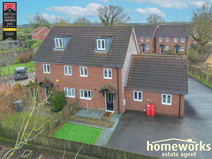 3 Bedroom Semi-Detached House For Sale In Main Road, Little Fransham, Dereham, NR19