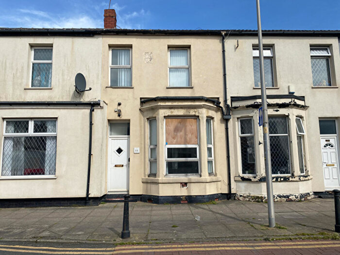 3 Bedroom Terraced House For Sale In Erdington Road, Blackpool, Lancashire, FY1
