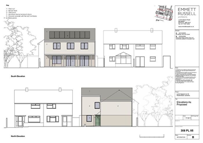 Land For Sale In Land At, Rowlandson Gardens, Bristol, Avon, BS7