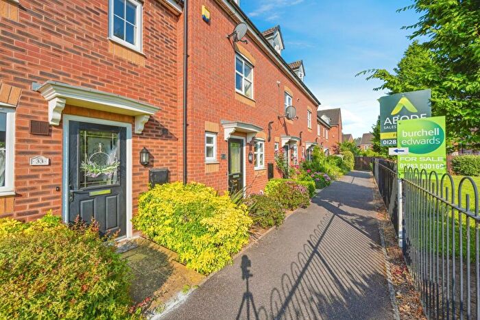 3 Bedroom Terraced House To Rent In Jeque Place, Burton-On-Trent, DE13