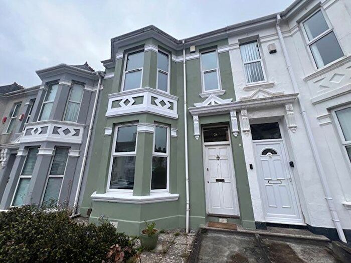 3 Bedroom Terraced House To Rent In Glendower Road, Plymouth, PL3